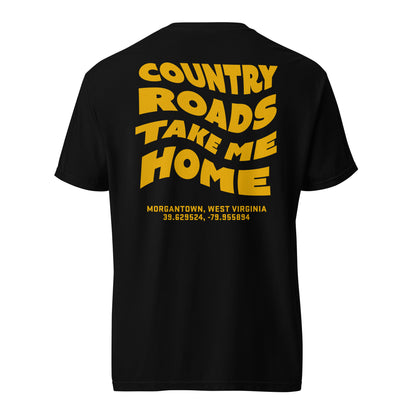 COUNTRY ROADS Wave Tee | West Virginia University