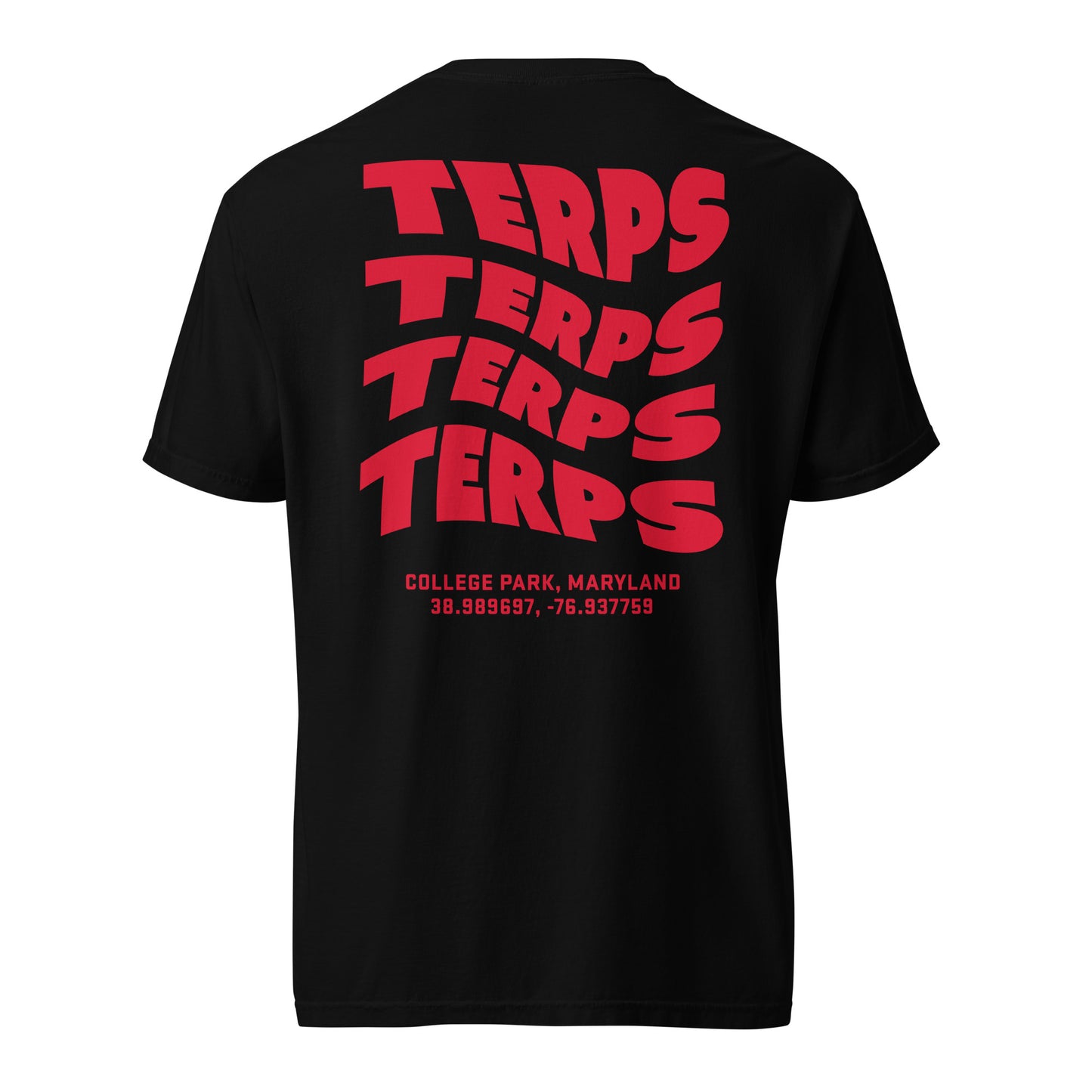 TERPS Wave Tee (Red) | University of Maryland