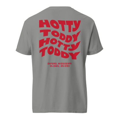 HOTTY TODDY Wave Tee (Red) | University of Mississippi