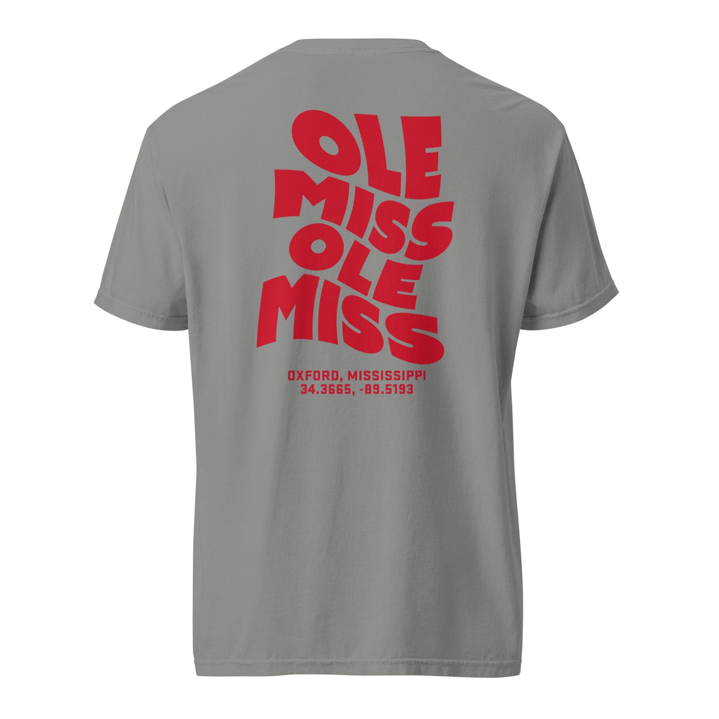 OLE MISS Wave Tee (Red) | University of Mississippi