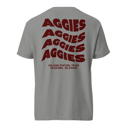 AGGIES Wave Tee | Texas A&M University