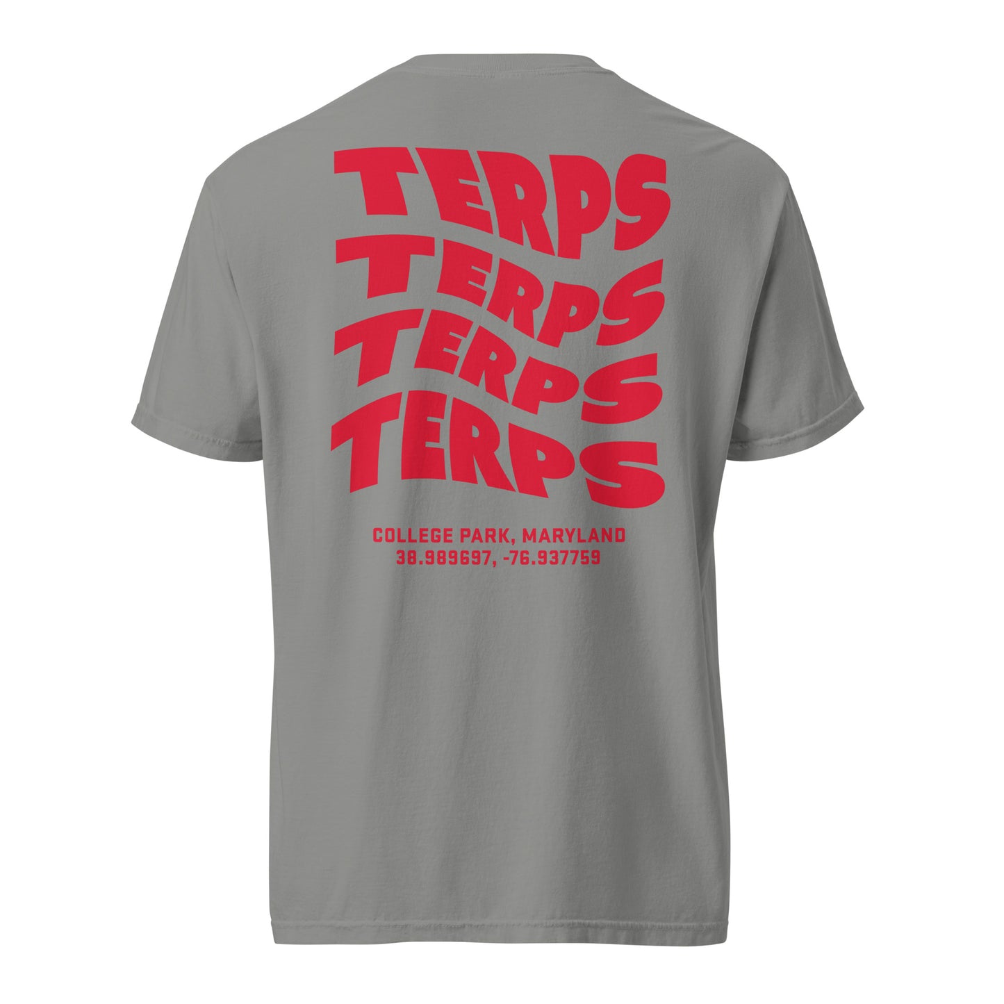 TERPS Wave Tee (Red) | University of Maryland