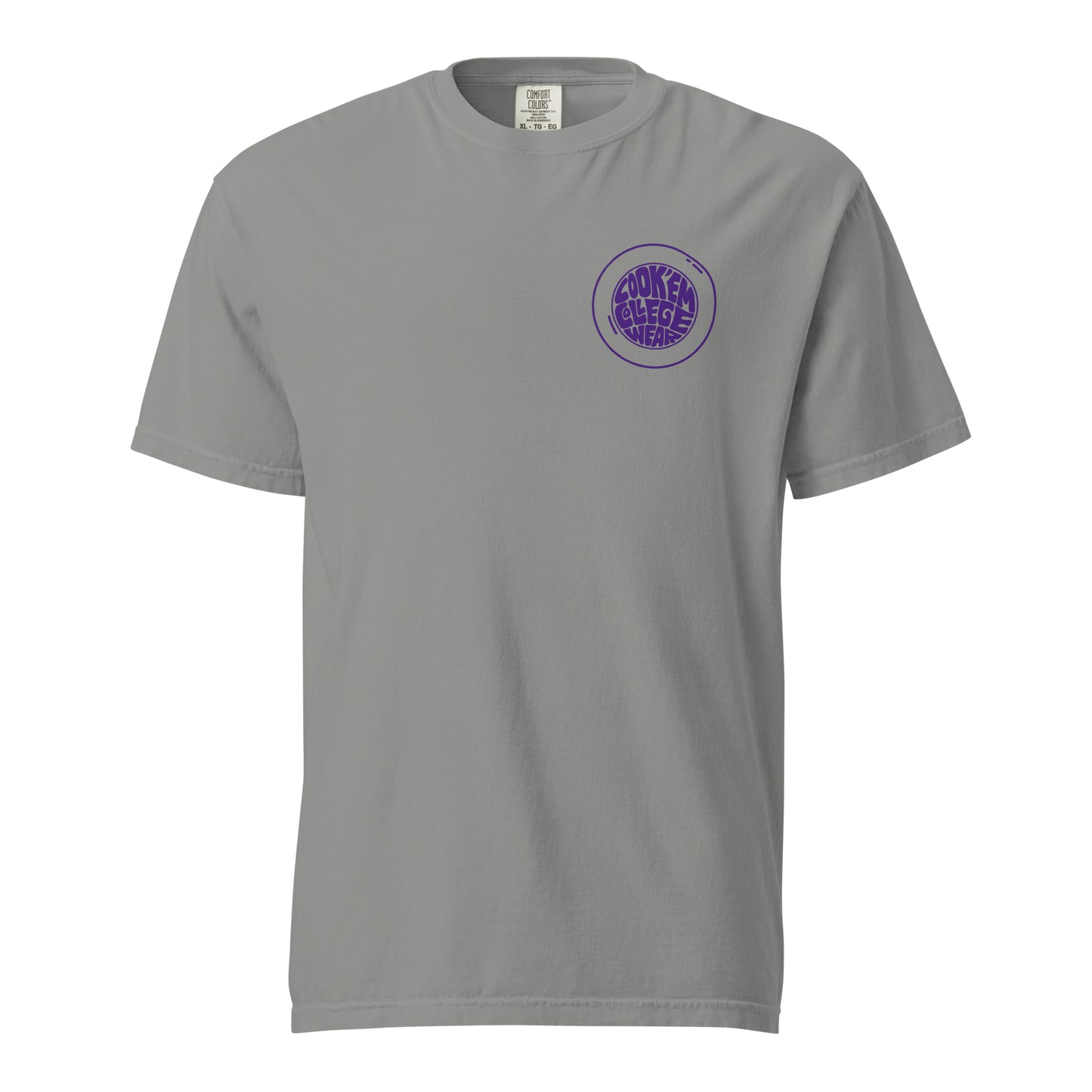 TIGERS Wave Tee (Purple) | Louisiana State University