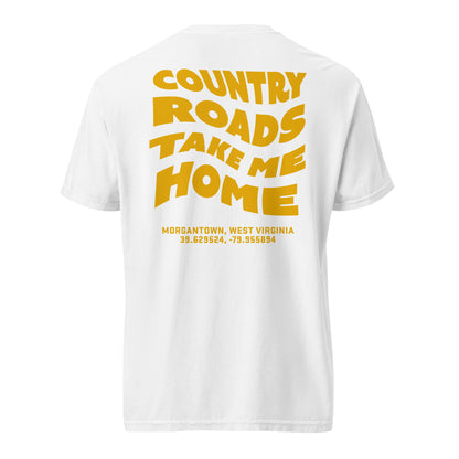 COUNTRY ROADS Wave Tee | West Virginia University