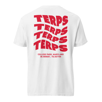 TERPS Wave Tee (Red) | University of Maryland