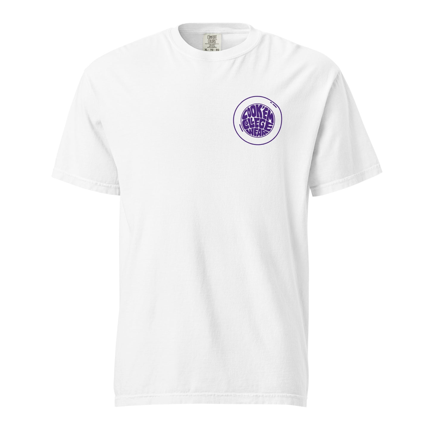 TIGERS Wave Tee (Purple) | Louisiana State University